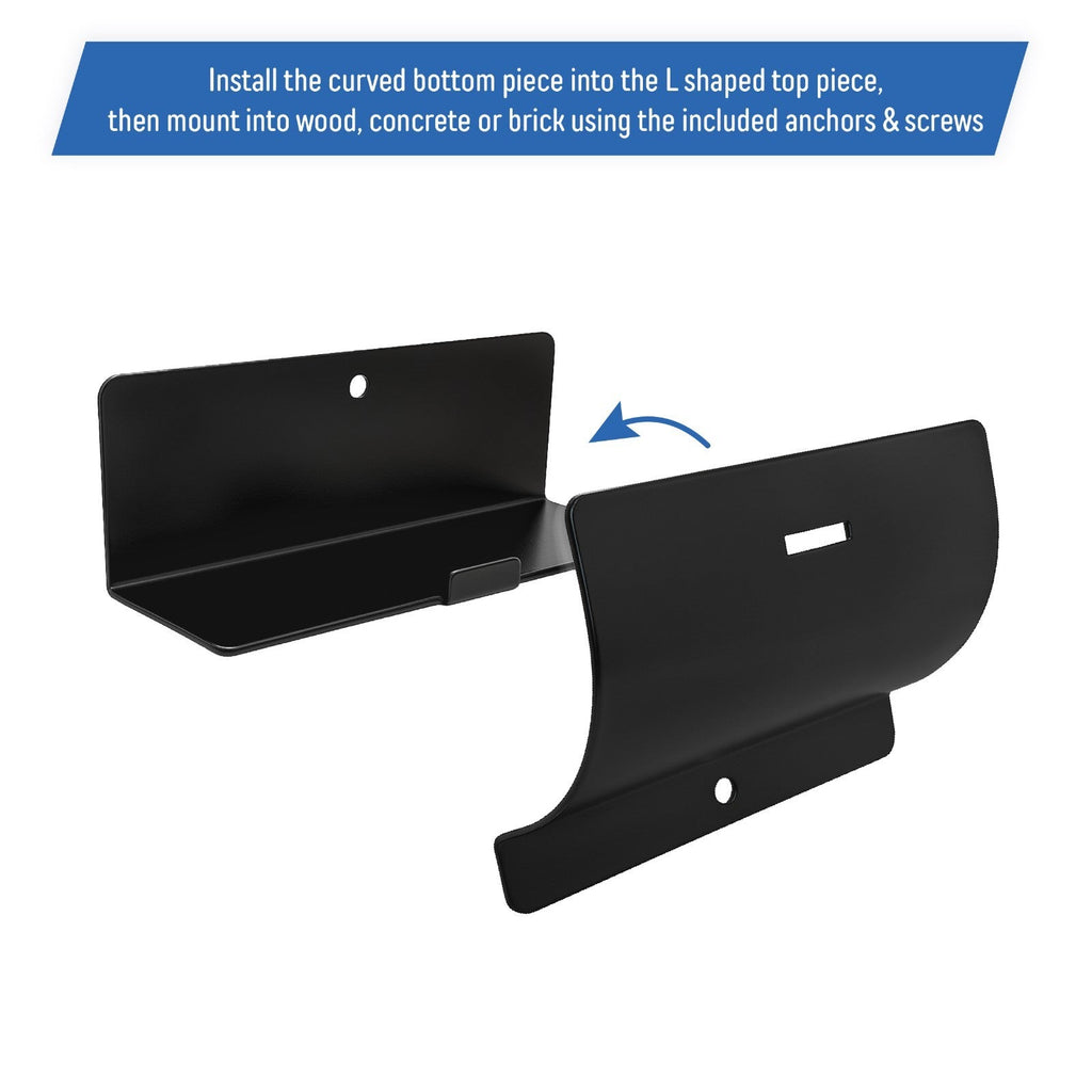 Wall Mount Ladder Wheelbarrow Hanger Hook Heavy Duty Storage for Garage 3 Pack