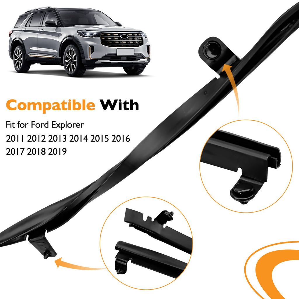 BB5Z7825324B Rear Right Door Weatherstrip Seal For Ford Explorer 2011 To 2019