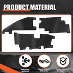 Radiator Grille Air Deflector Set with Mounting Hardware for Ford F150 2009 2014