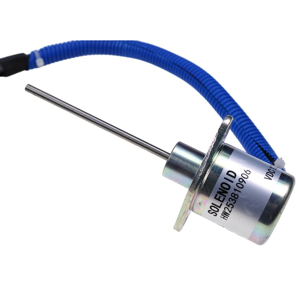 Fuel Stop Solenoid 25-38109-06SV for Carrier Vector 1950 1850 1550 1800 1500