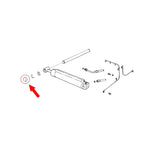 3857522 0778214 Tilt Trim Cylinder Pivot Pin Cap for Volvo Penta OMC Cobra