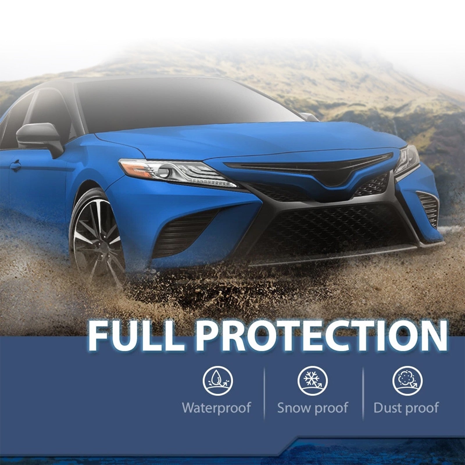 5387506280 Front Fender Inner Liner for 2018-2024 Toyota Camry RH Side