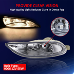 Pair Fog Lights Lamps w/ Bulb for 2005-2008 for Toyota Corolla for Camry