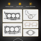 3.6L MLS Head Gasket with Bolts for Chrysler 200 300 Ram Dodge Jeep 2011 2016