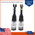 2x Front Left Right Air Suspension Struts For Tesla S BATTERY EV (EV/BEV) 12-15
