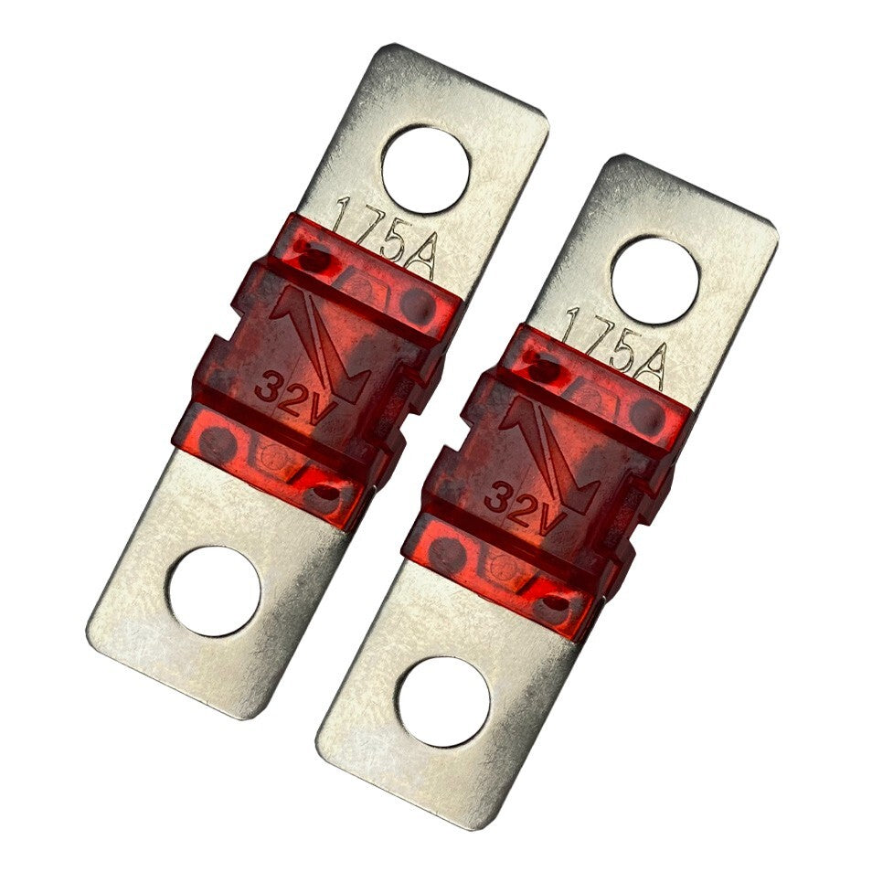 MIDI AMI 175 Amp 32V Fuse for Auto Marine Stereo Audio Video Bolt On 2 Pack