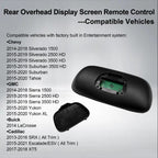 DVD Entertainment Remote Control for Chevrolet Silverado GMC Sierra 2014 2020