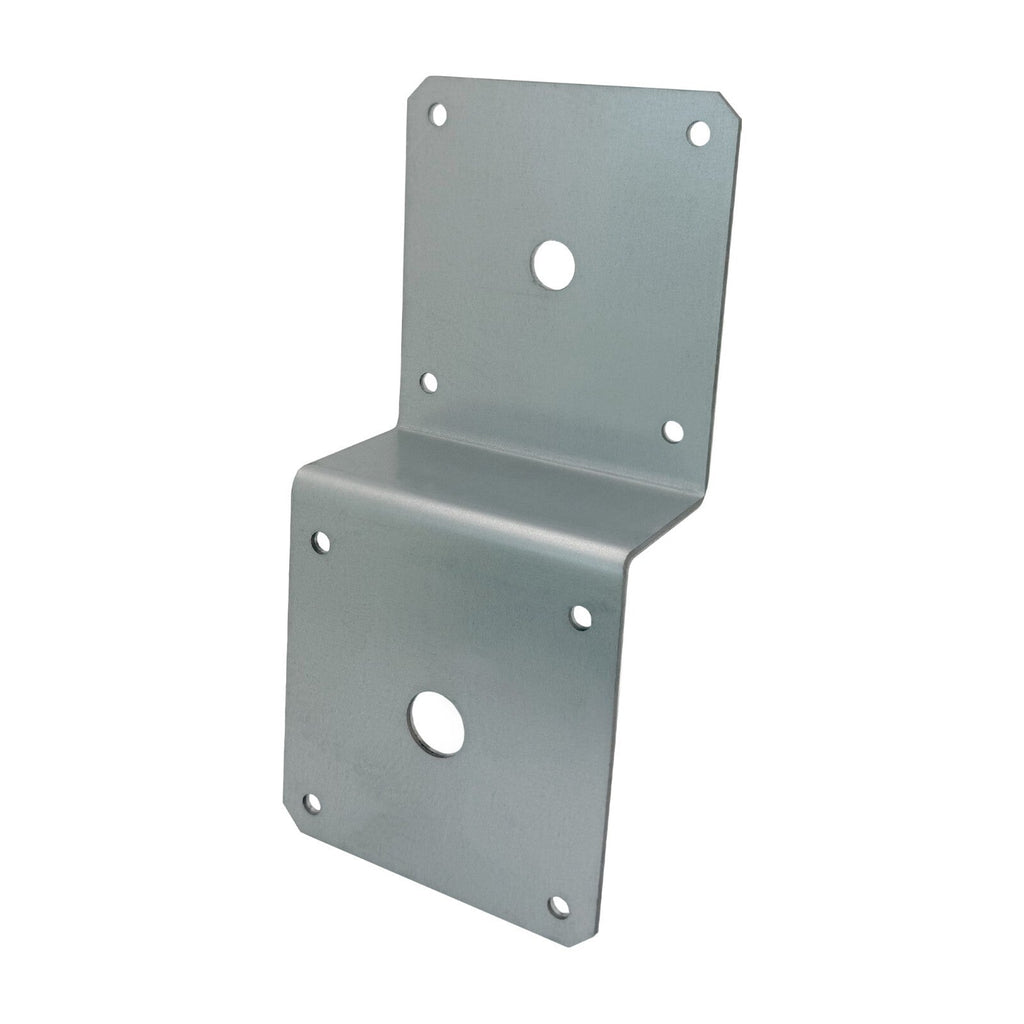 Galvanized Deck Joist Tie Plate Z Bracket for 2x4 Cross Joist and 4x4 Post 20 Piece
