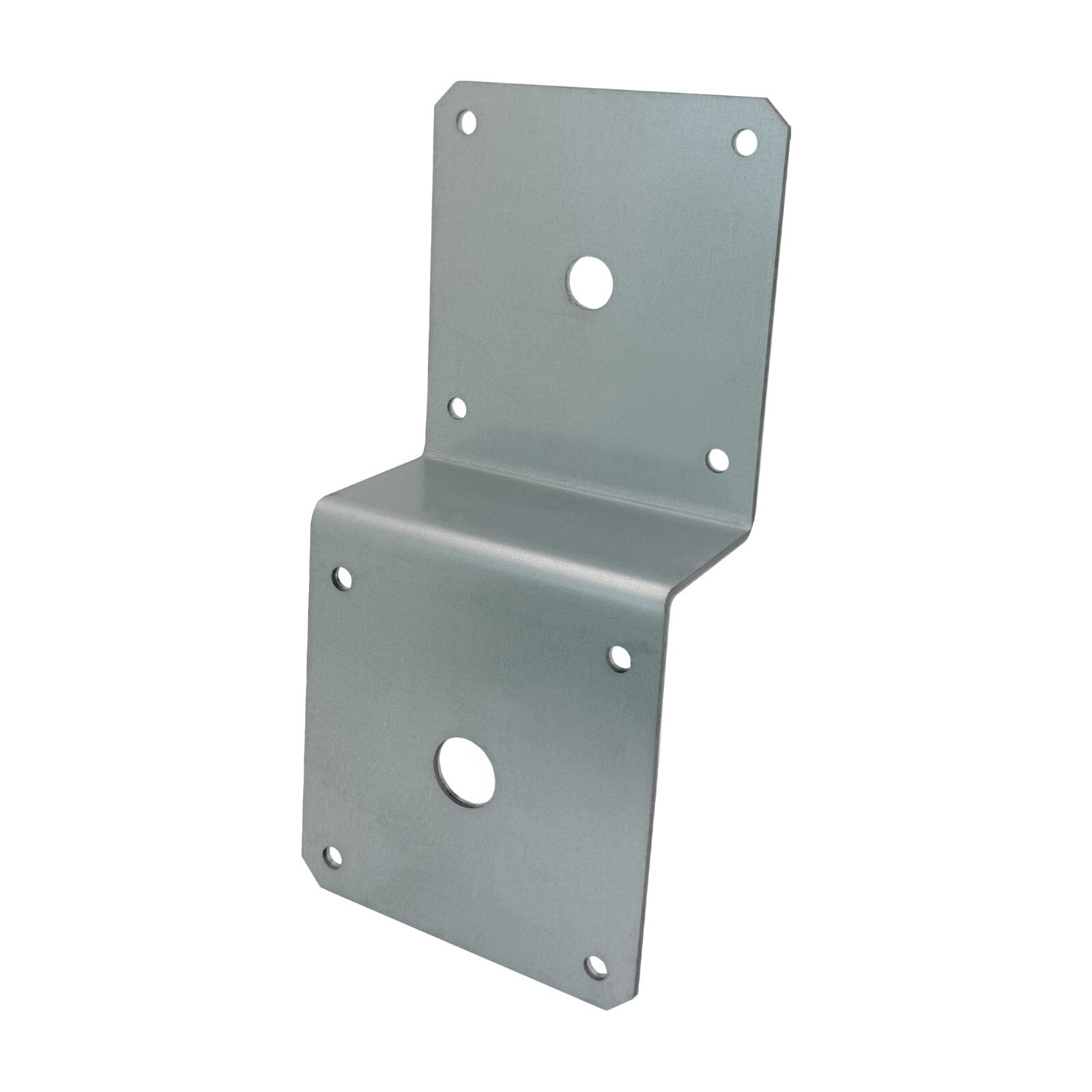 Galvanized Deck Joist Tie Plate Z Bracket for 2x4 Cross Joist and 4x4 Post 20 Piece