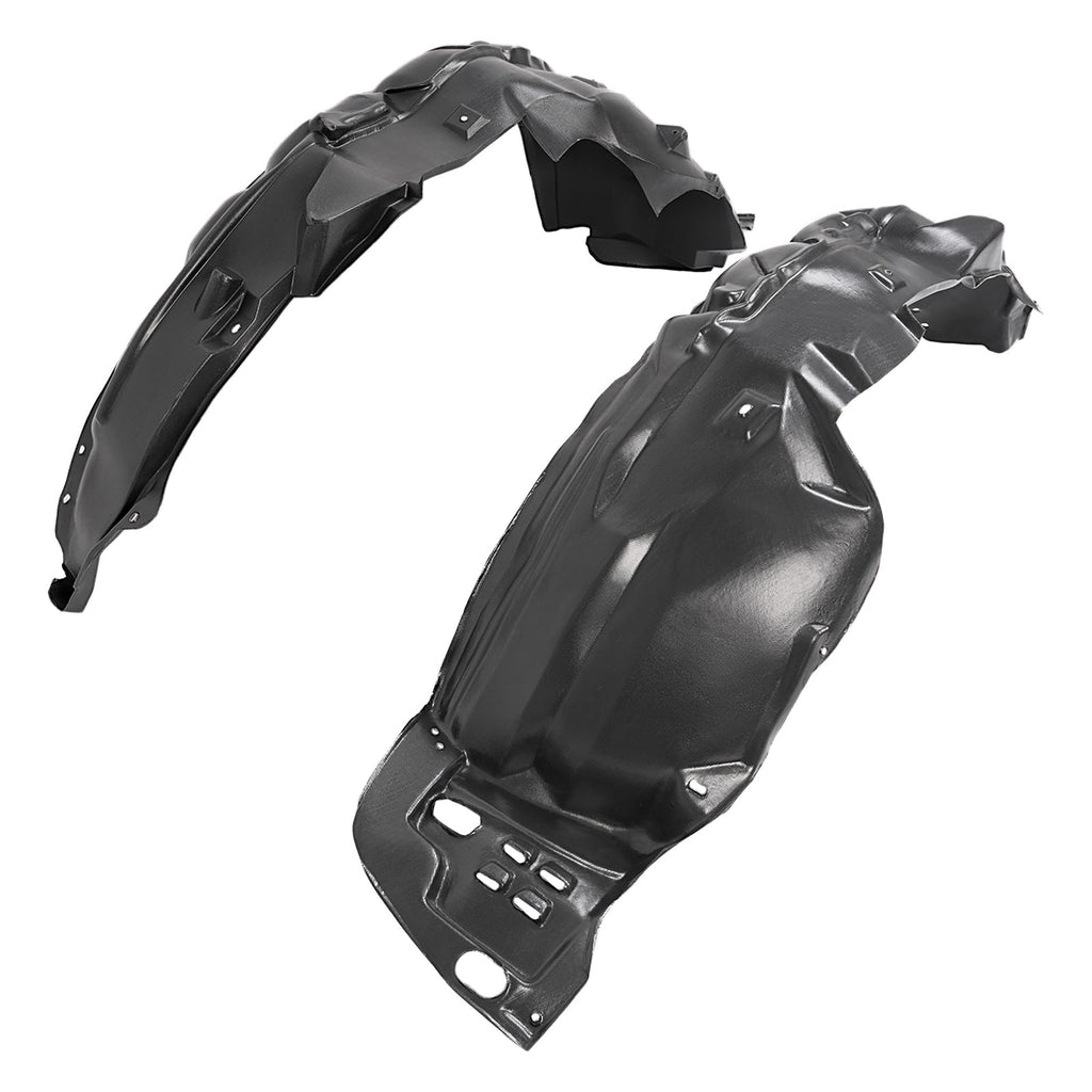 Front LH and RH Splash Shield Inner Fender Liner for 2012-2015 Honda Civic