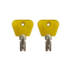 Ignition Key for Clark Yale Hyster Forklift 2368655 2782017 7004147 2 Pack