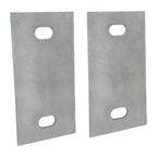 Dock Washer Plate 5 x 2 1 2 Inch Heavy Duty Galvanized Steel 2 Pieces