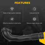 13717609811 Air Turbocharger Pipe Hose Rear Duct for BMW 535i 640i 740i X5 X6