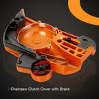 537286301 Chainsaw Clutch Cover With Brake For Husqvarna 455 460 Rancher