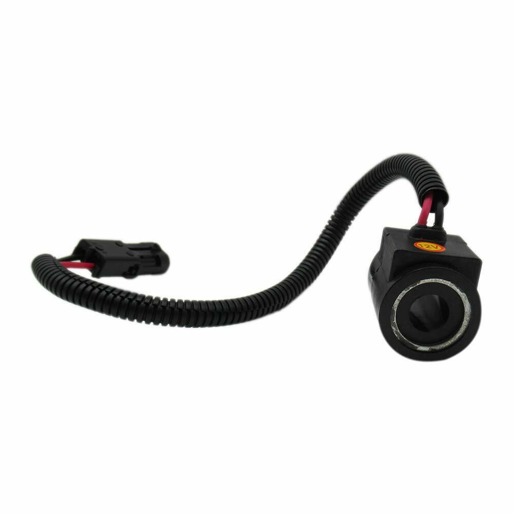 6671025 Solenoid Valve Coil with Connector for Bobcat Skid Steer Loader 12V