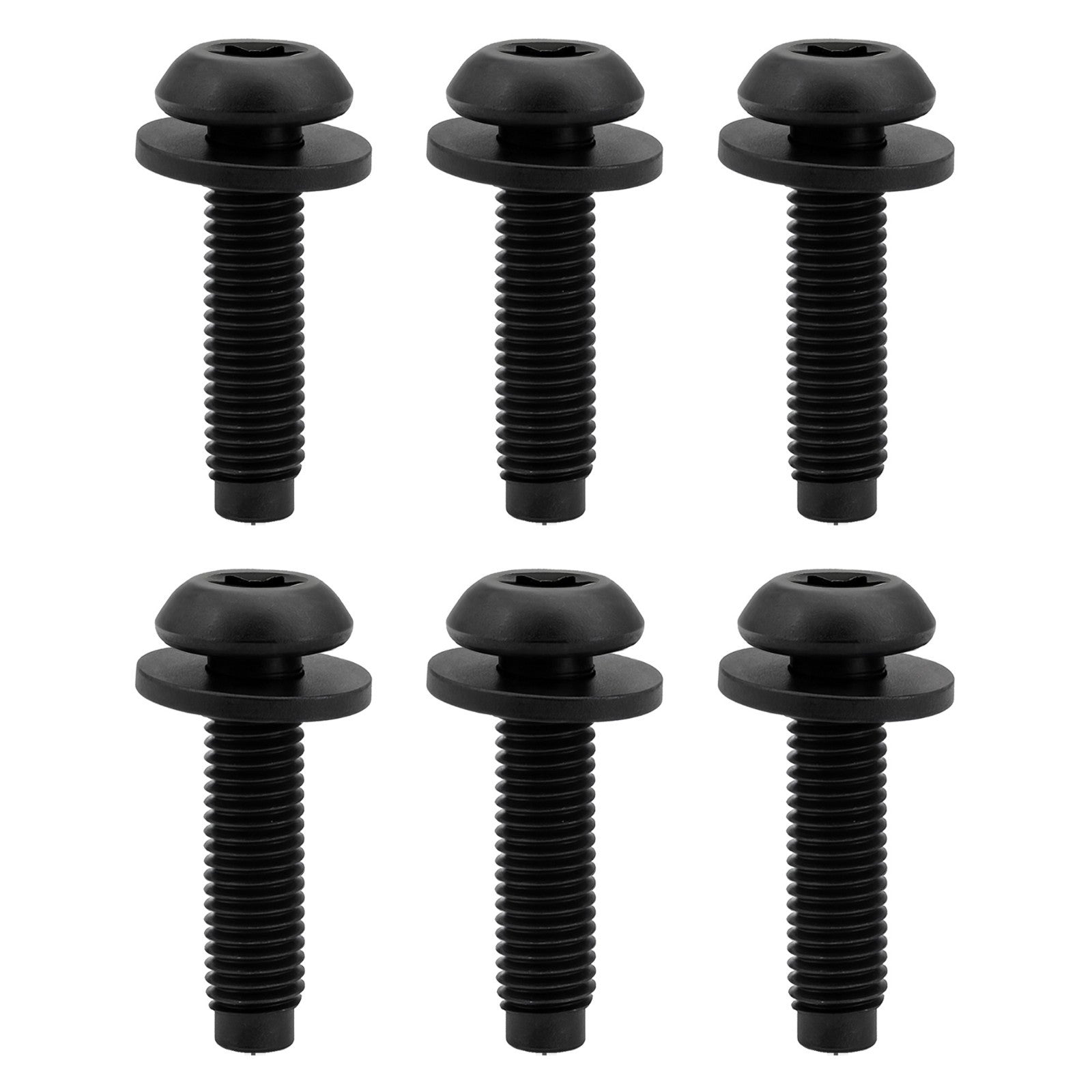 M8 Torx Screw Bolts for Jeep Wrangler JK 07-18 Pillar Hardtop Doors Frame 6 Piece