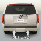 Chrome Rear Bumper Trim Molding Package Tailgate for Cadillac Escalade 07 14