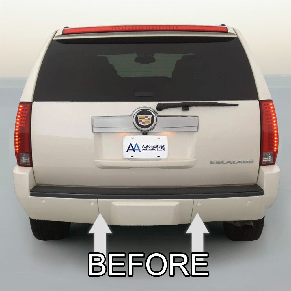 Chrome Rear Bumper Trim Molding Package Tailgate for Cadillac Escalade 07 14
