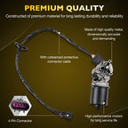 Front Windshield Wiper Motor for Chevy Colorado GMC Canyon Isuzu i280 i290 04-12