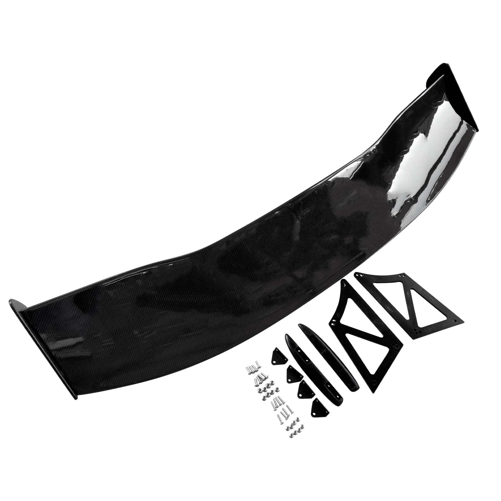 Fit 2013-2020 AUDI A3 S3 RS3 TYPE-8V SEDAN Carbon Fiber Trunk Black Spoiler Wing