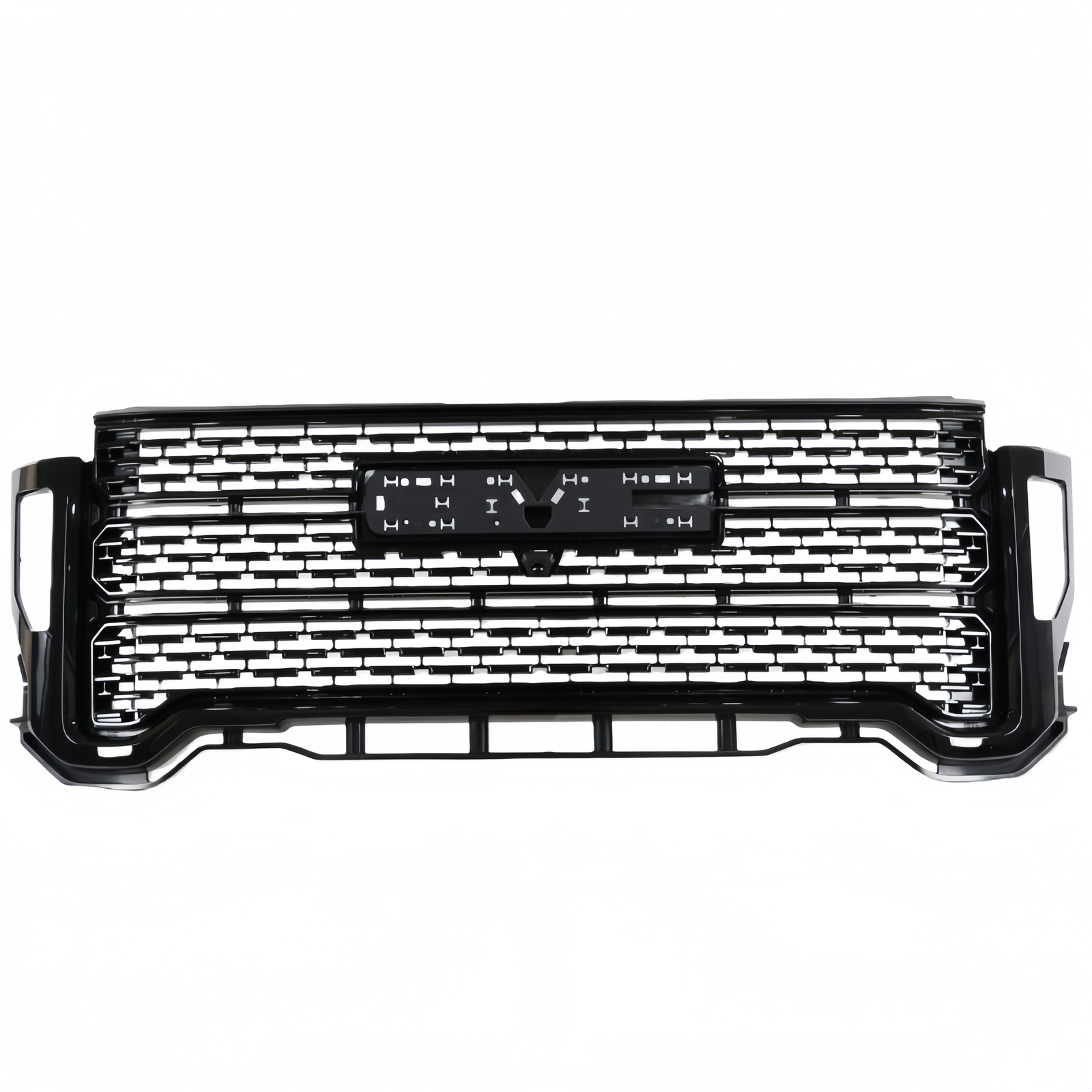 For GMC Sierra 2500 HD 3500 HD 2020-2023 Front Bumper Grille W/Camera Hole