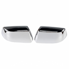 Chrome Rearview Side Mirror Cover Trim For Chevy Silverado/GMC Sierra 2014-2018