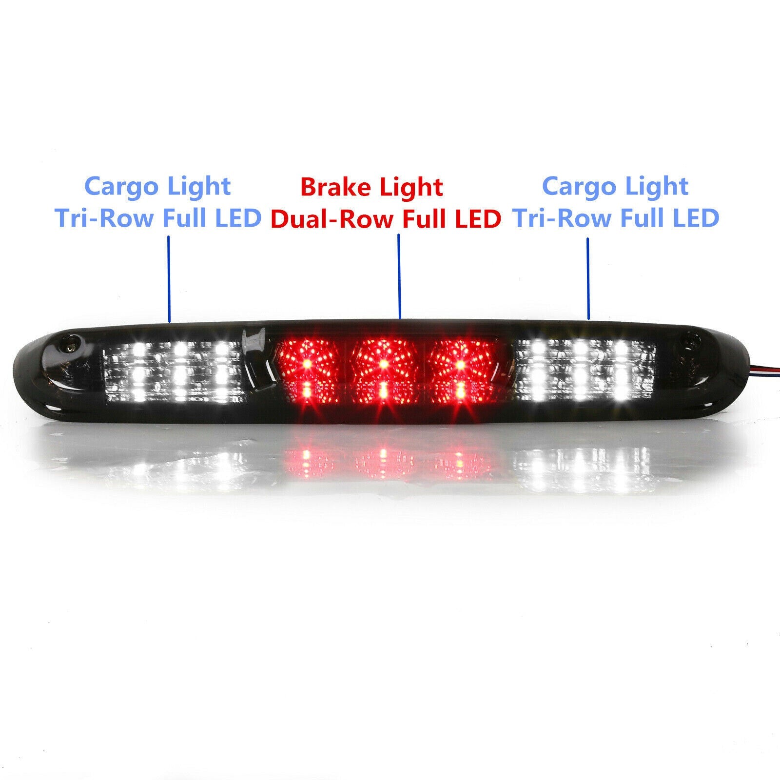 LED 3rd Brake Light for Chevy Silverado GMC Sierra 1500 2500HD 3500HD 07-13 14