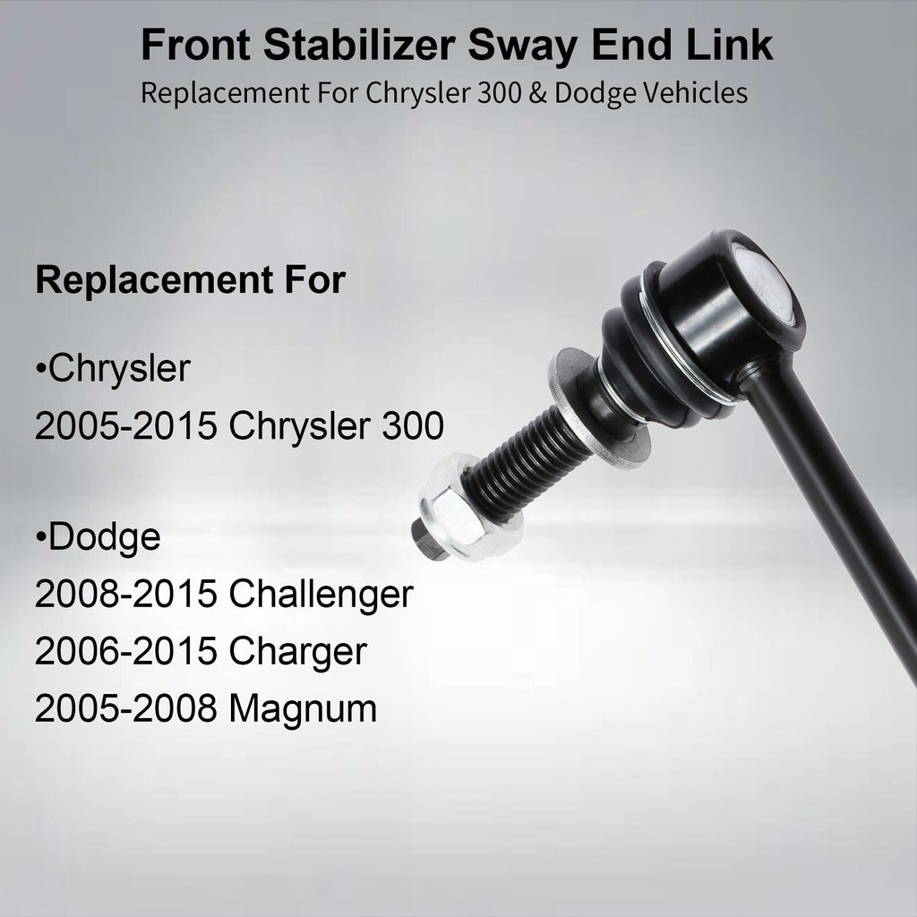 Front Sway Bar Links for 05-19 Chrysler 300 Dodge Charger Challenger RWD 2 Pack