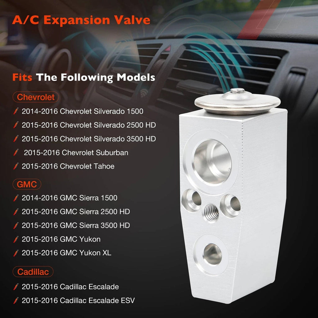 1551325 AC Expansion Valve for GMC Sierra Chevy Tahoe Silverado 1500 14 to 16