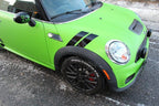 4 Dual Fender Stripe Hash Mark Decal Graphic Kit for Mini Cooper