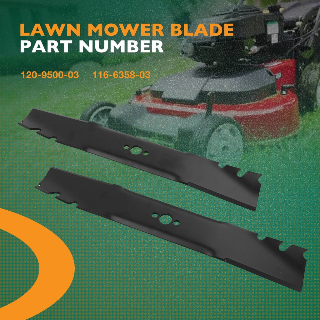 120 9500 03 Mower Mulching Blades For Toro Exmark ECKA30 22205TE 20120 4 Pack