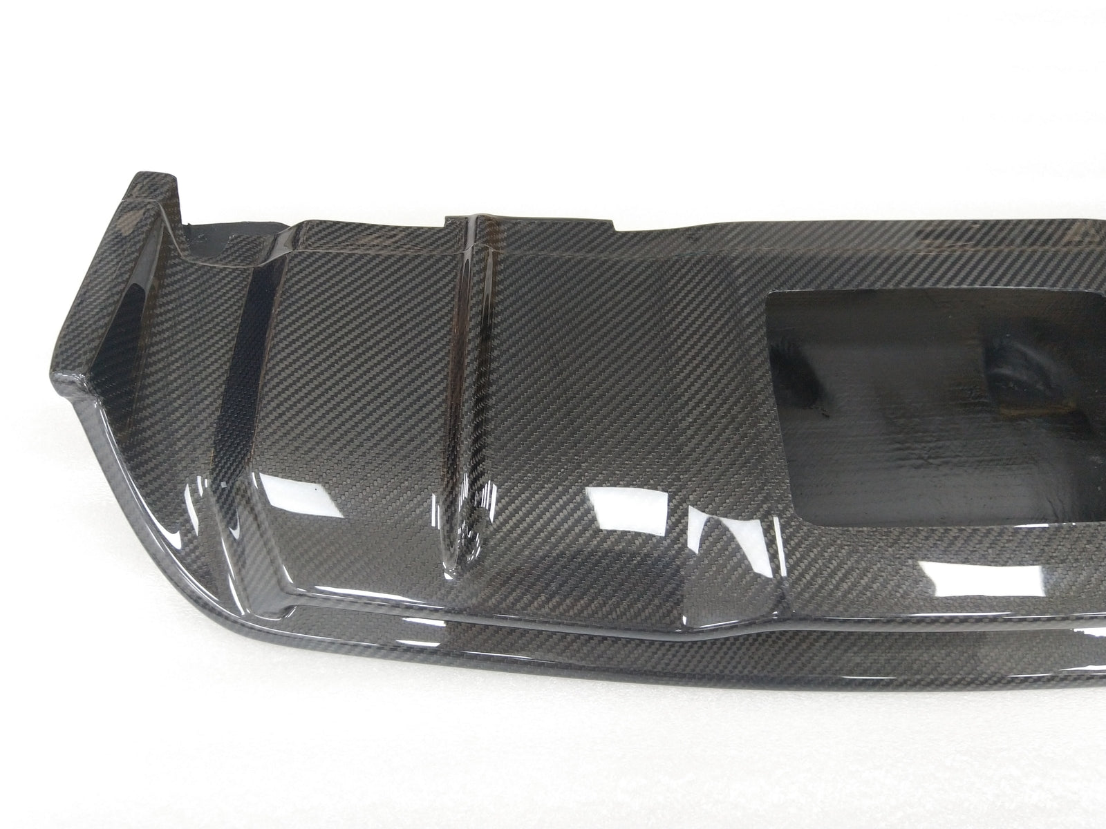 For Lexus 2014 2015-2018 2019 RC F USC10 Carbon Fiber Rear bumper Lower Diffuser