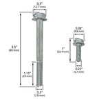LS Water Pump And Thermostat Bolt Kit For GM Chevy 1997 To 2014 Vortec