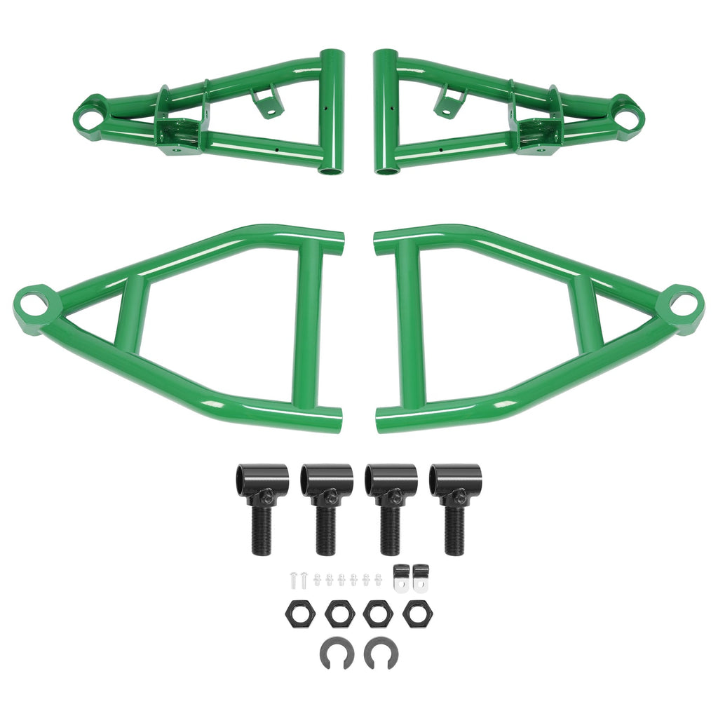 4PCS High Clearance Front A Arms Set for Kawasaki Teryx 4 800 2012 2024 Green