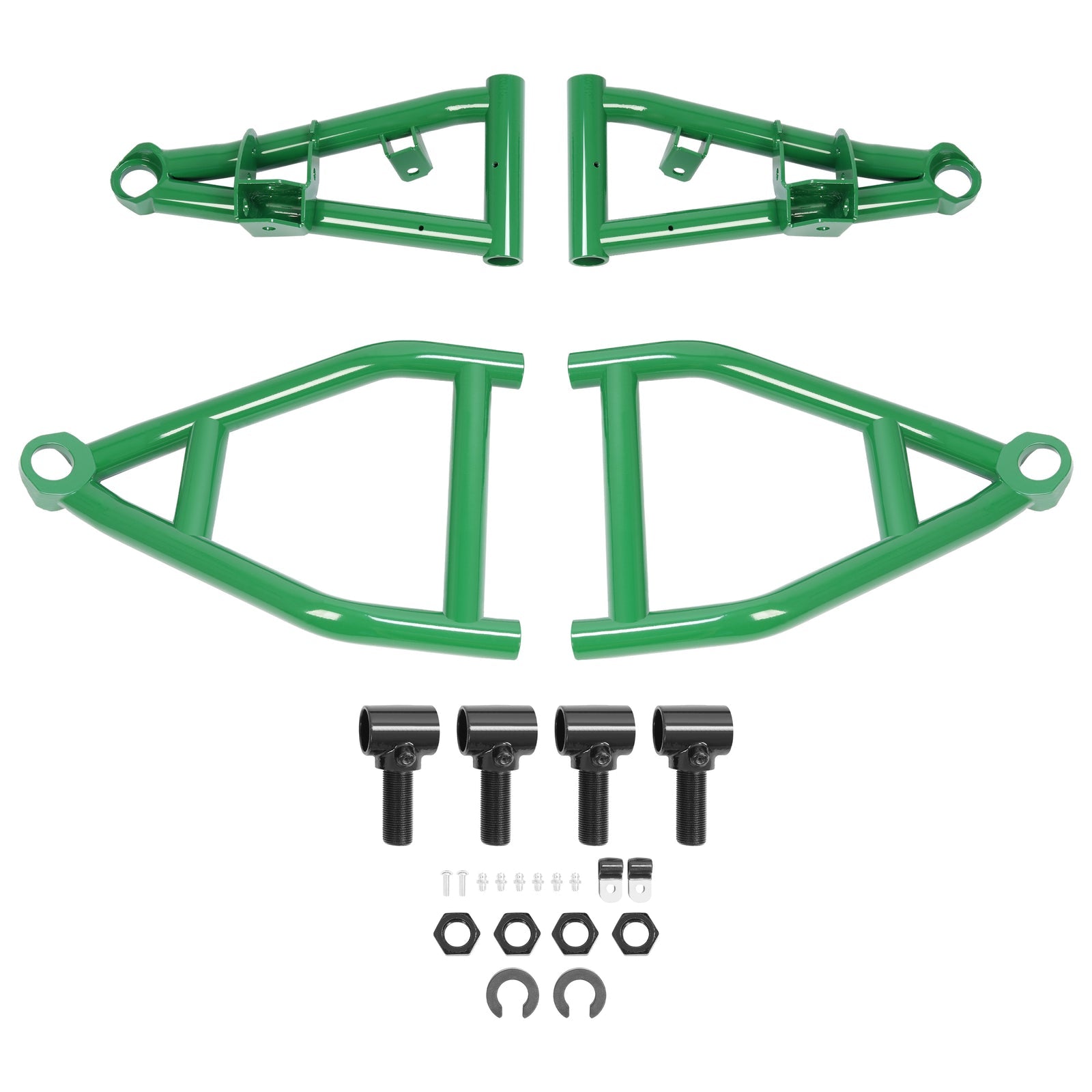 4PCS High Clearance Front A Arms Set for Kawasaki Teryx 4 800 2012 2024 Green