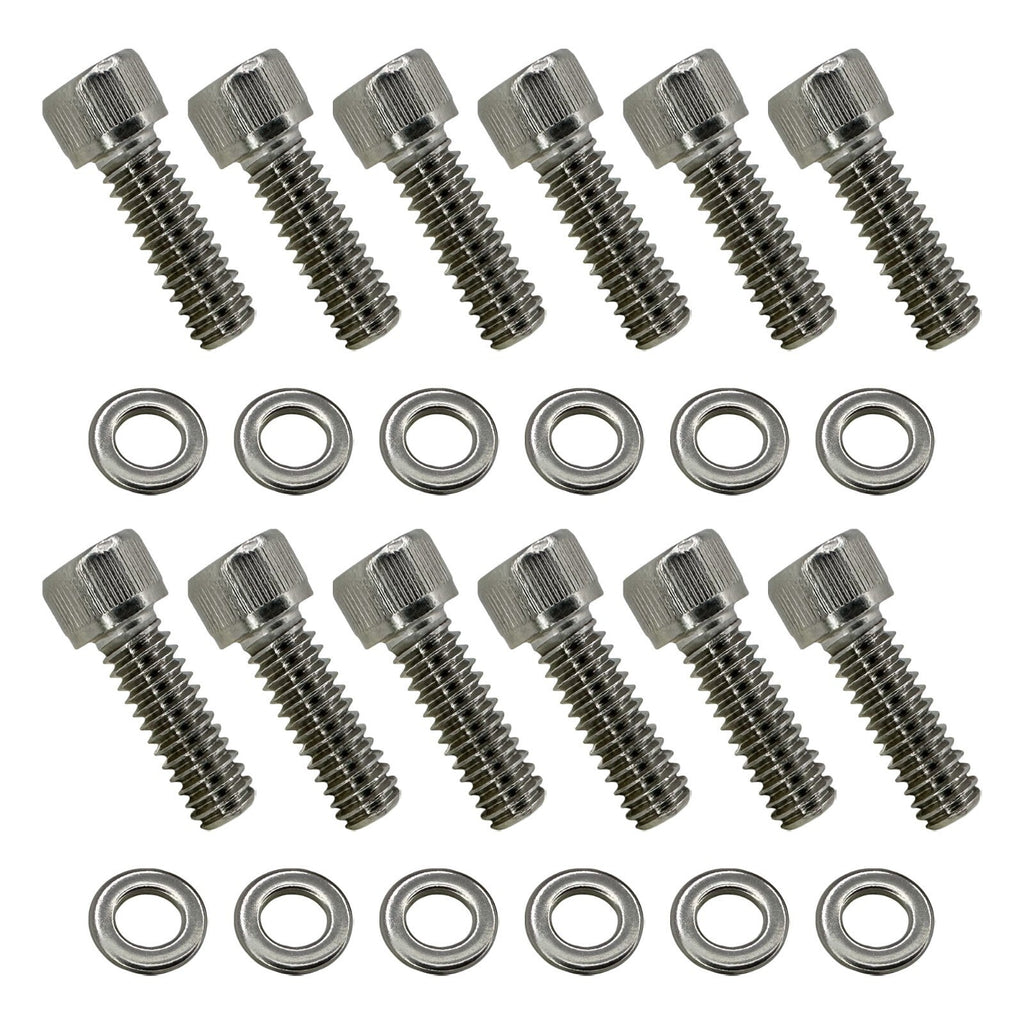 Stainless Steel Valve Cover Bolt Kit for Ford Small Block 260 289 302 5.0L
