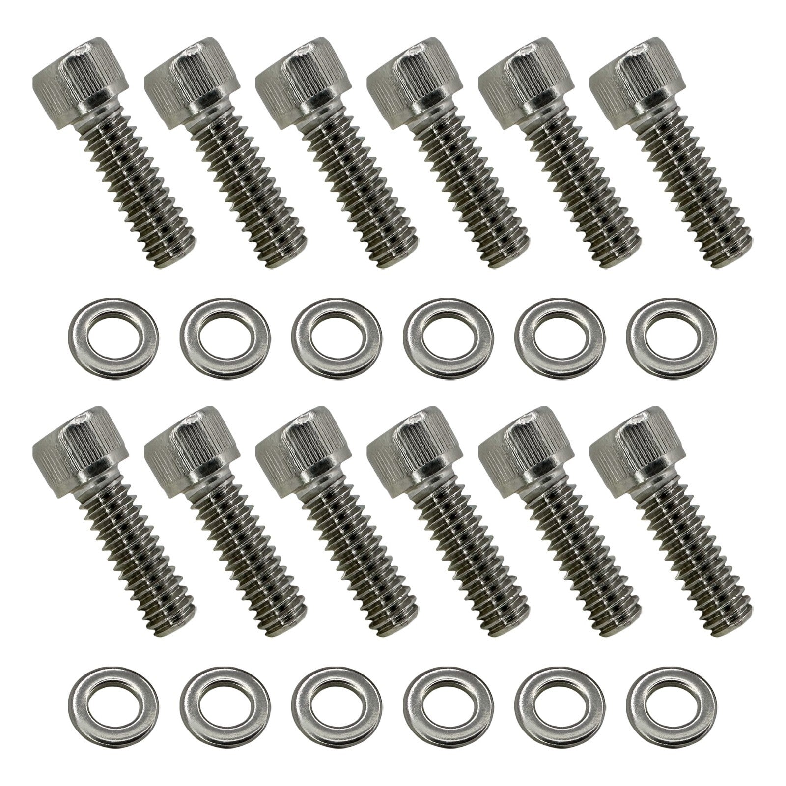 Stainless Steel Valve Cover Bolt Kit for Ford Small Block 260 289 302 5.0L