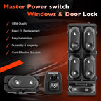 Power Window Door Lock Mirror Switch for Ford 02 05 F250 F350 F450 Excursion
