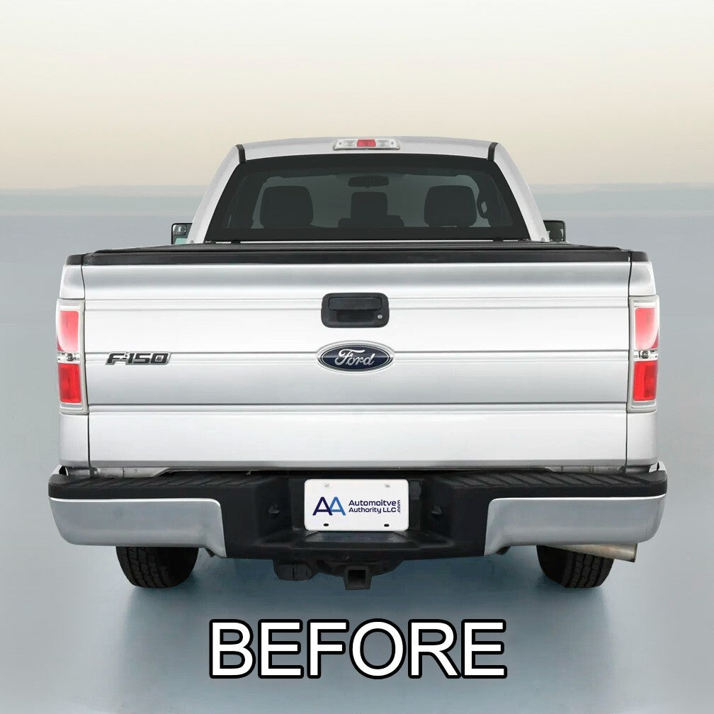 Auto Authority Carbon Fiber Tailgate Trim Molding for Ford 2009 2014 F150