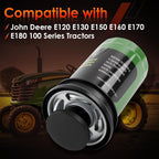 AUC12916 Oil Filter For John Deere E120 E130 E150 E160 E170 E180 Dry Filter