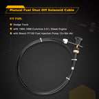P7100 P Pump Manual Fuel Shut Off Solenoid Cable Kit for Dodge Cummins 12V 6/4bt