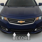 Chrome Front Bumper Trim Kit for 2014-2017 Chevy Impala
