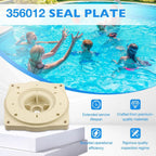 356012 Seal Plate Almond for Pentair SuperFlo Sta-Rite Pool Pump Mounting Plate