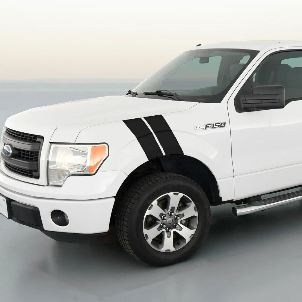 4 Inch Fender Stripe Hash Mark Decal Vinyl Sticker Kit for Ford Pickup F150