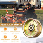 033500100 Flat Idler Pulley for Bad Boy 07 20 AOS CZT Outlaw Extreme Magnum 2 Pc