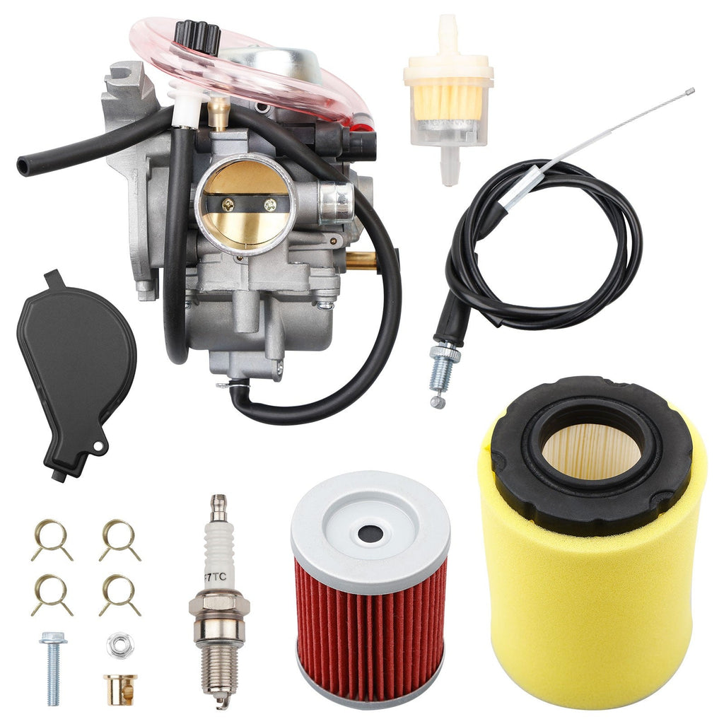 Carburetor Engine Assembly Manual Choke for Suzuki 2002 2007 Eiger 400 LTF400