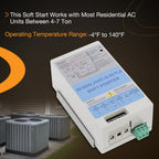 16 32A AC Soft Starter with Reverse Motor Protection for 4 7 Ton Install Kit