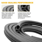 Door Rubber Weatherstrip Seal 13.5ft for 1986 2007 Peterbilt 359 370 377 379 380