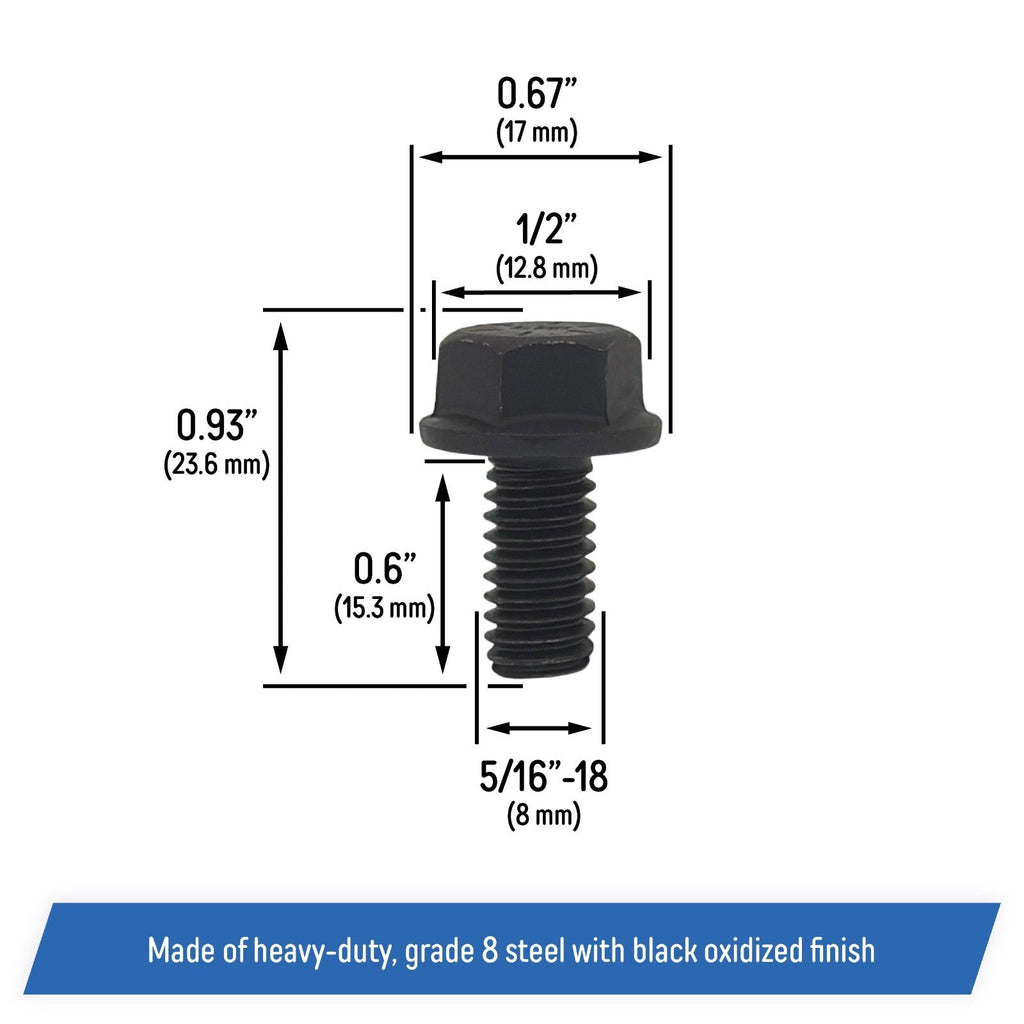Differential Cover Bolts for AMC 20 Jeep CJ Scrambler Wagoneer J10 12