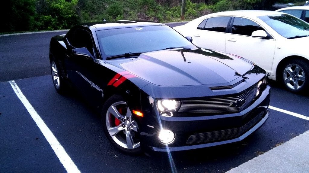 3 Dual Fender Stripe Hash Mark Decal Graphic Kit for Chevy Camaro